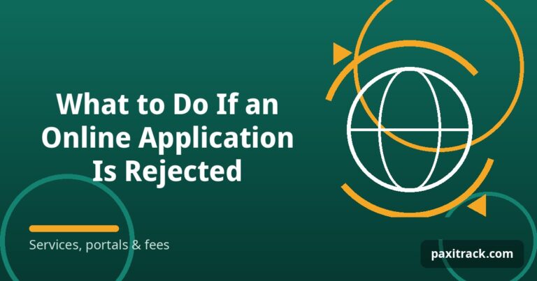 What to Do If an Online Application Is Rejected