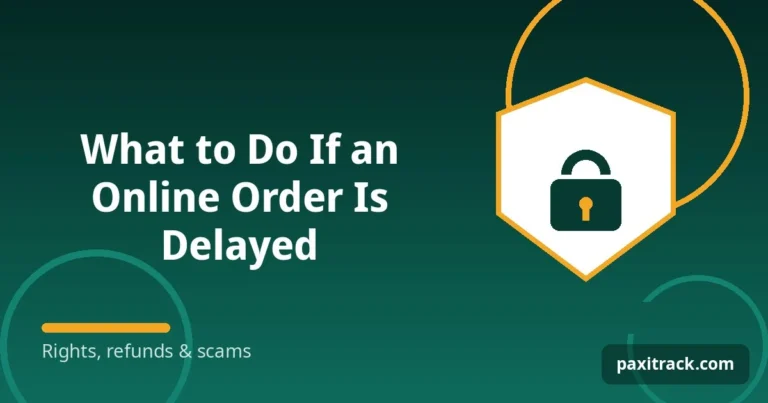 What to Do If an Online Order Is Delayed