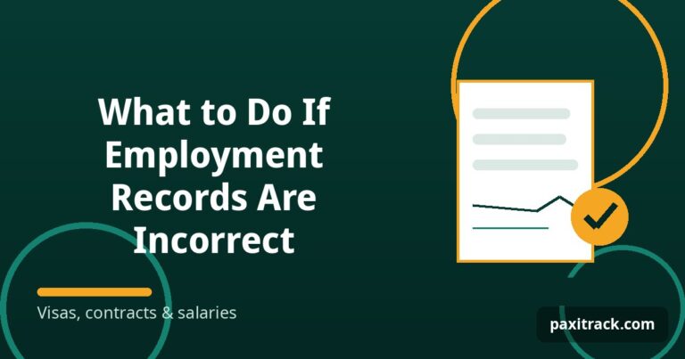 What to Do If Employment Records Are Incorrect