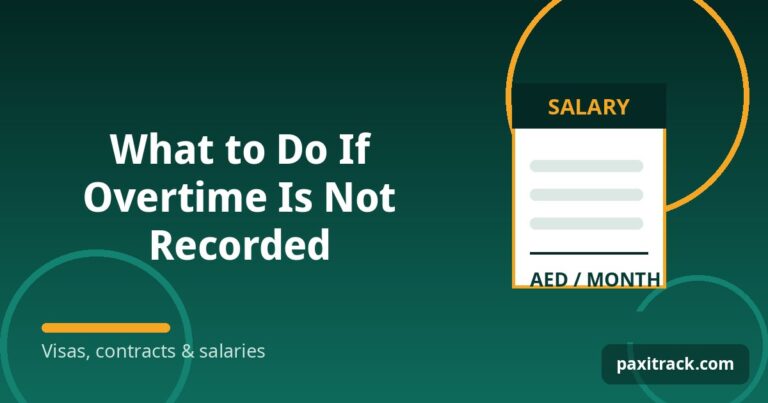 What to Do If Overtime Is Not Recorded