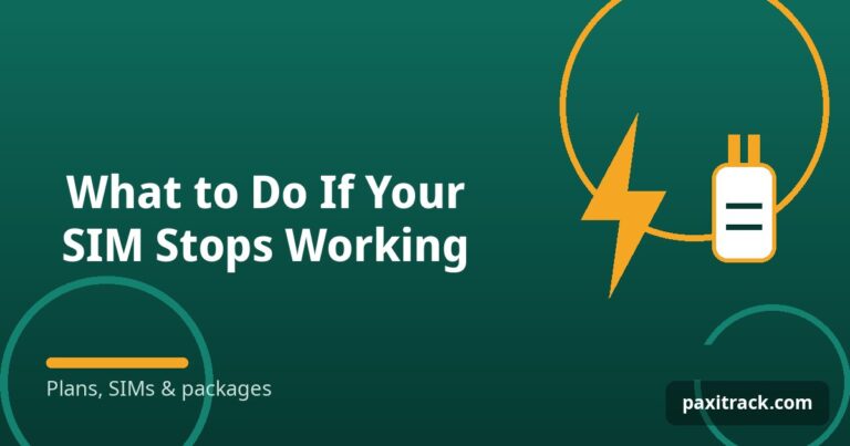 What to Do If Your SIM Stops Working
