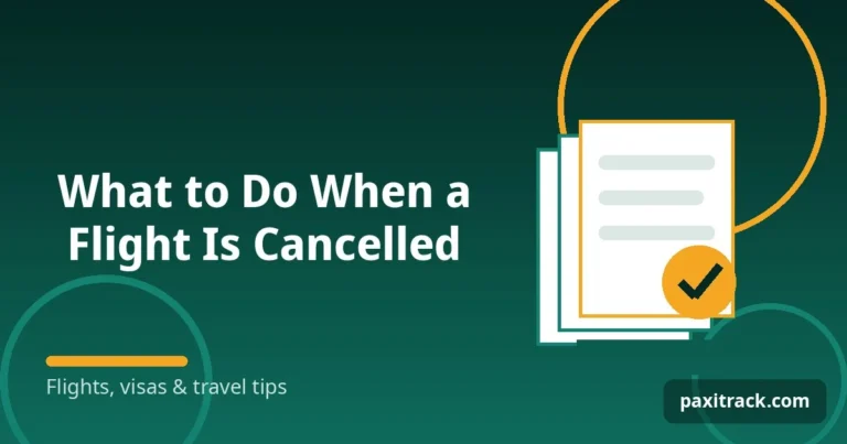 What to Do When a Flight Is Cancelled