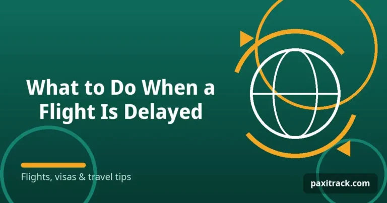 What to Do When a Flight Is Delayed