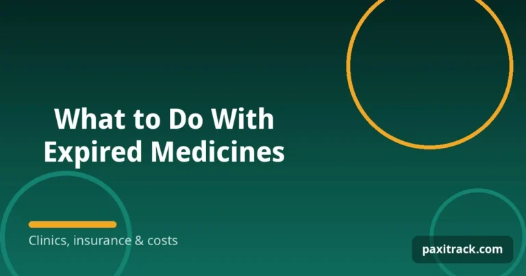What to Do With Expired Medicines