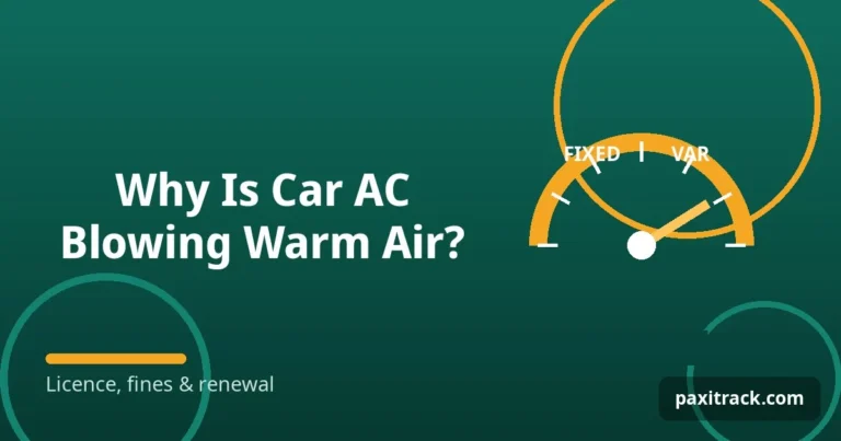 Why Is Car AC Blowing Warm Air?